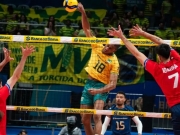 Brasil vence Chile na estreia pelo Sul-Americano de vôlei masculino
