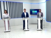 Candidatos ao governo confrontam propostas em debate na TV Guararapes
